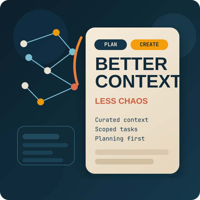 Cover for Better Context, Less Chaos: How I Deal With LLM Nondeterminism